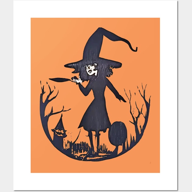 witch design Wall Art by fsalma